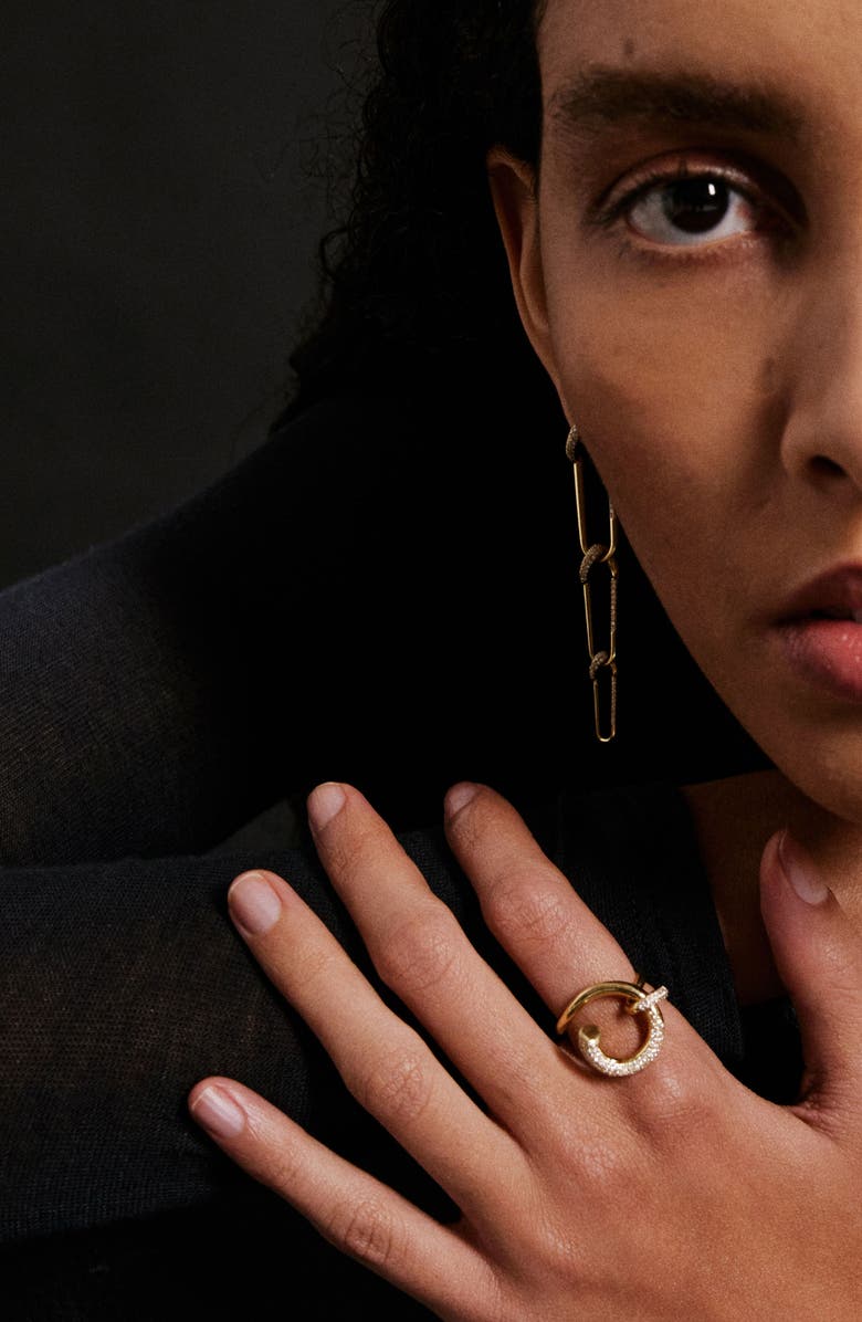 Kloto Diamond Ring, Alternate, color, Gold