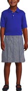 Lands' End School Uniform Kids Short Sleeve Interlock Polo Shirt