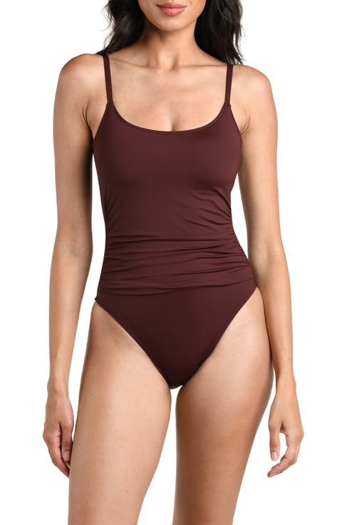 Island Goddess Scoop Back One-Piece Swimsuit