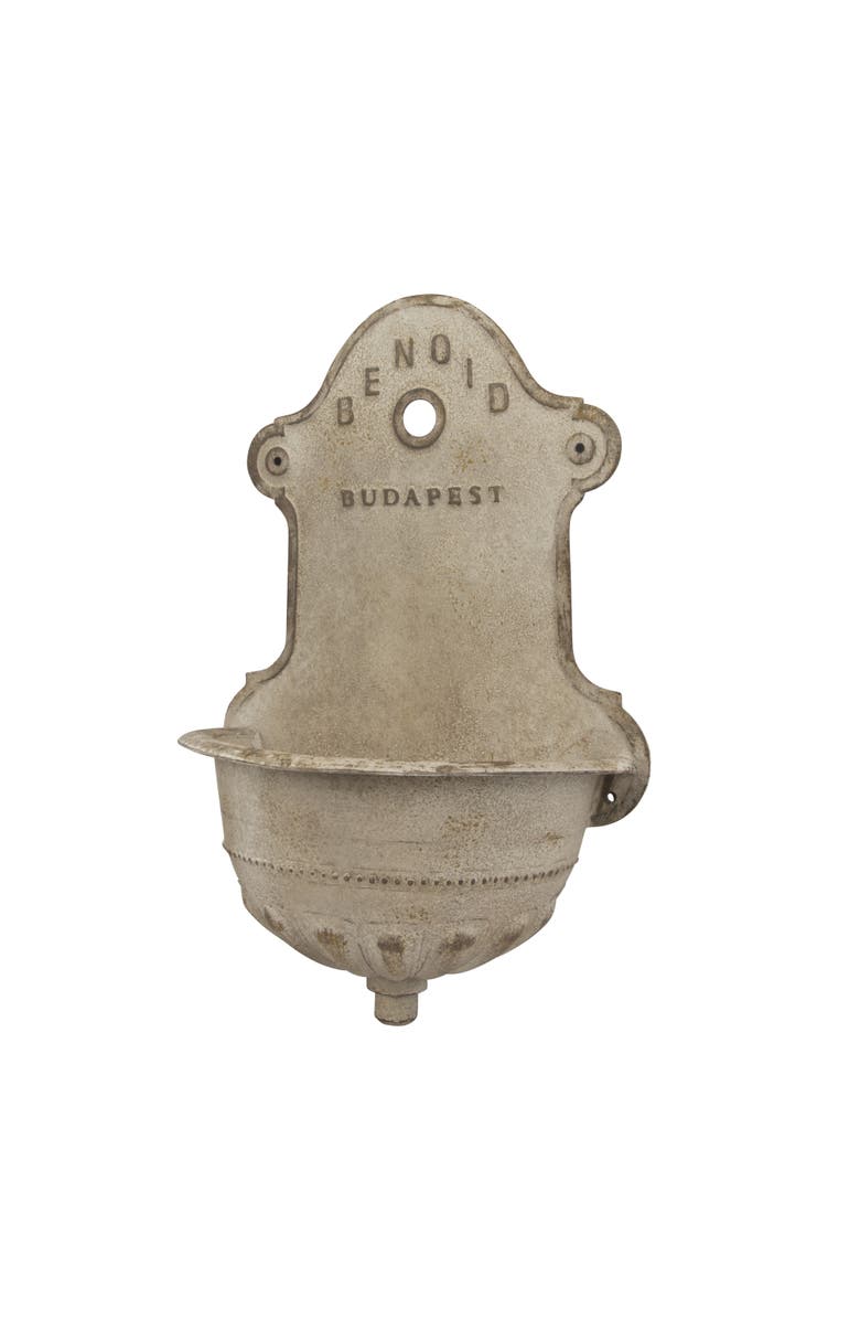 Storied Home Wall-Mounted Planter, Main, color, Cream