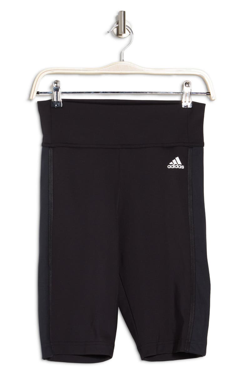 adidas High Waist Bike Shorts, Alternate, color, 