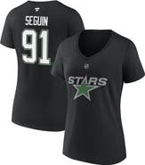 FANATICS Women's Fanatics Branded Tyler Seguin Black Dallas Stars Special Edition 2.0 Name & Number V-Neck T-Shirt