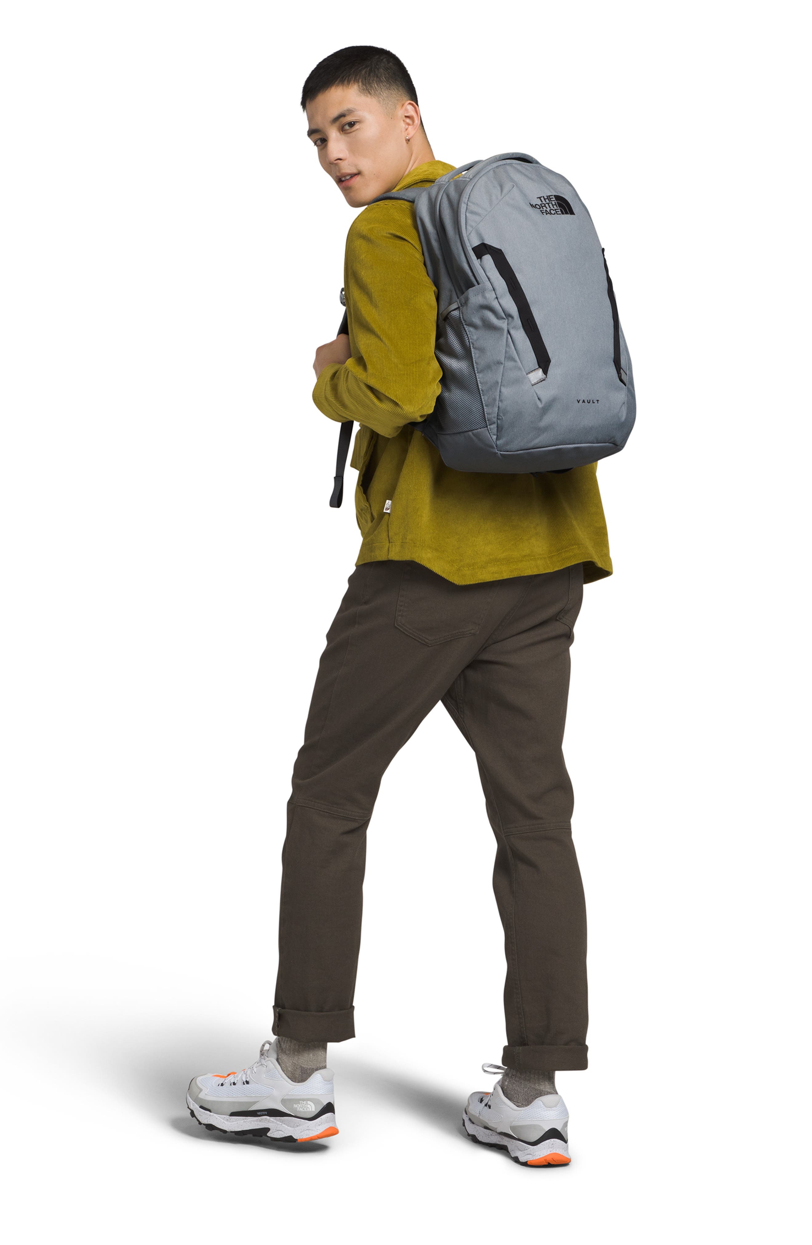 Vault Backpack, Alternate, color, MID GREY DARK HEATHER