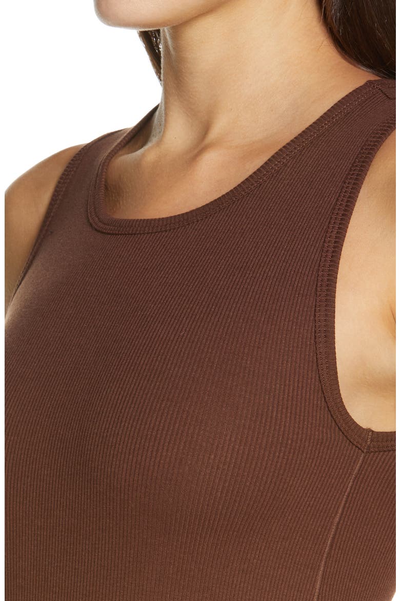 Boyfriend Rib Tank, Alternate, color, COCOA