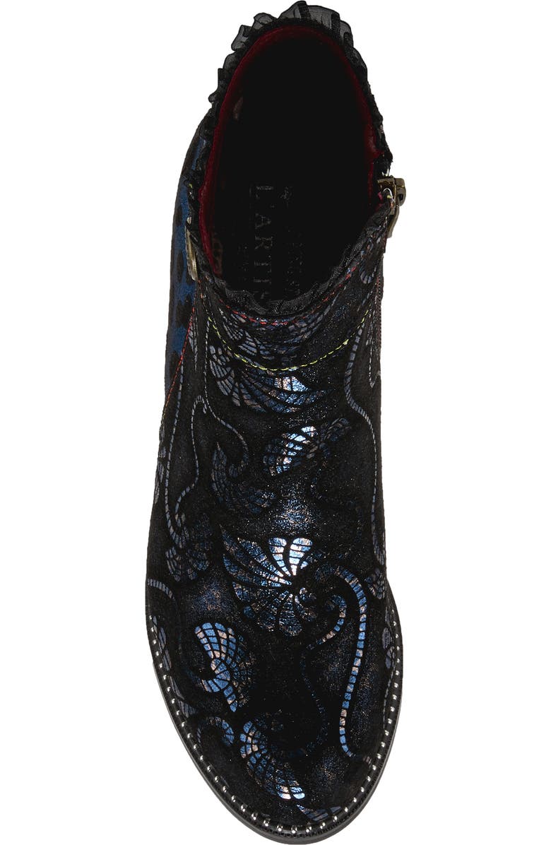 L'Artiste by Spring Step L'Artiste Dessa Bootie, Alternate, color, Navy Multi Suede