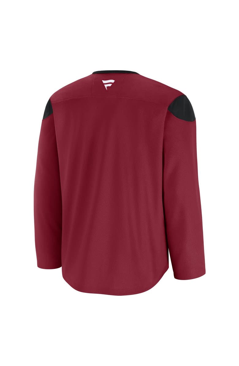 FANATICS Men's Fanatics Burgundy Colorado Avalanche Team Practice Jersey, Alternate, color, 