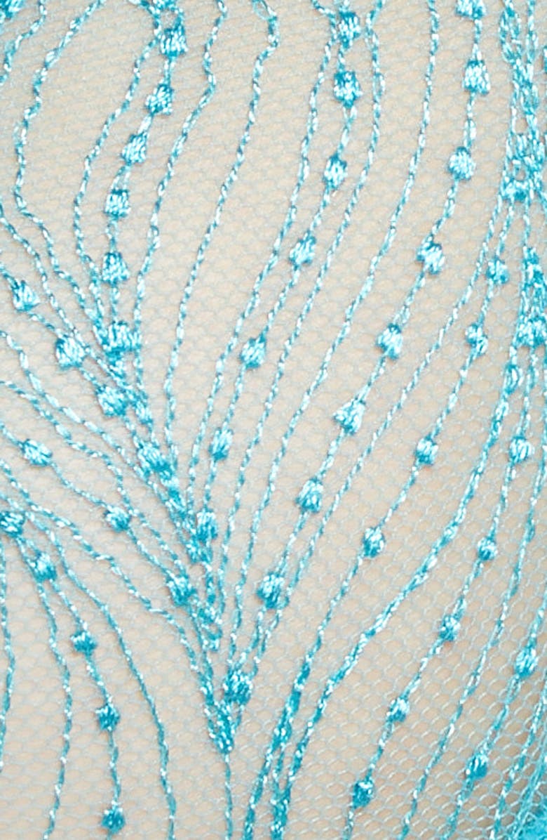Bluebella Irena Embroidered Underwire Bra, Alternate, color,