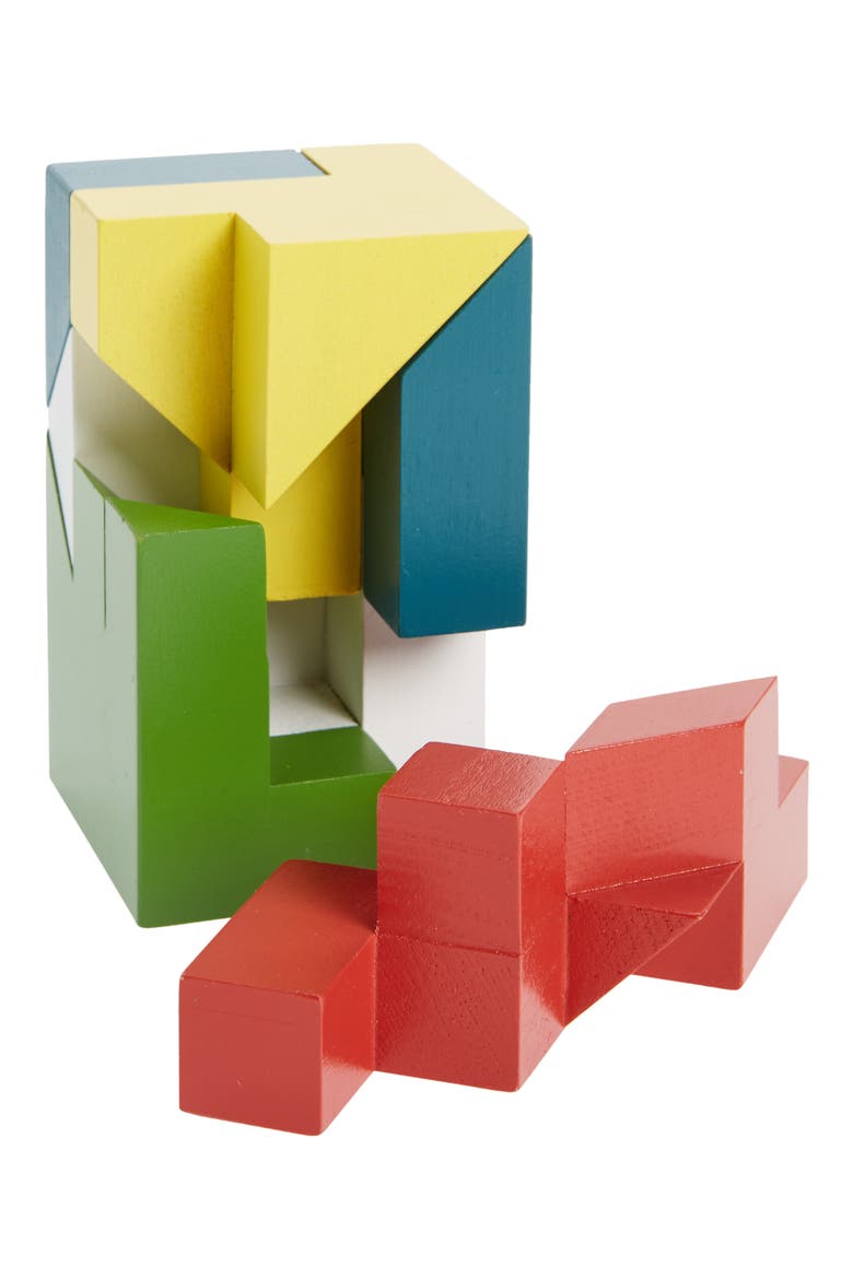 Design Store Ito 5-Piece Wood Puzzle, Main, color, MULTI