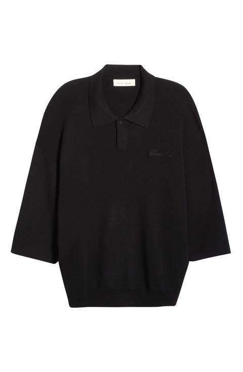 Signature '90s Wool Polo Sweater