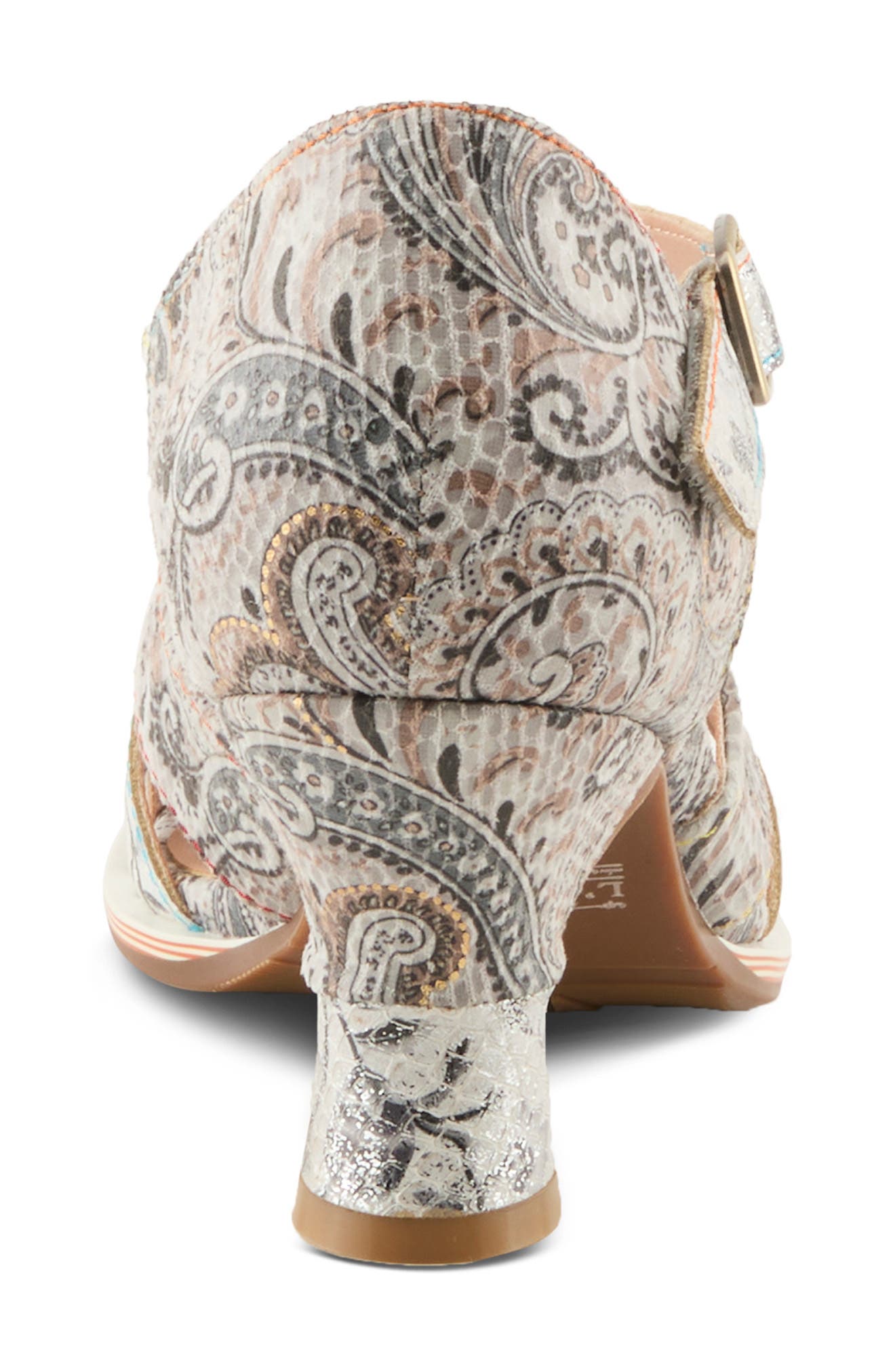 L'Artiste by Spring Step Waltz Ankle Strap Sandal, Alternate, color, Grey Multi