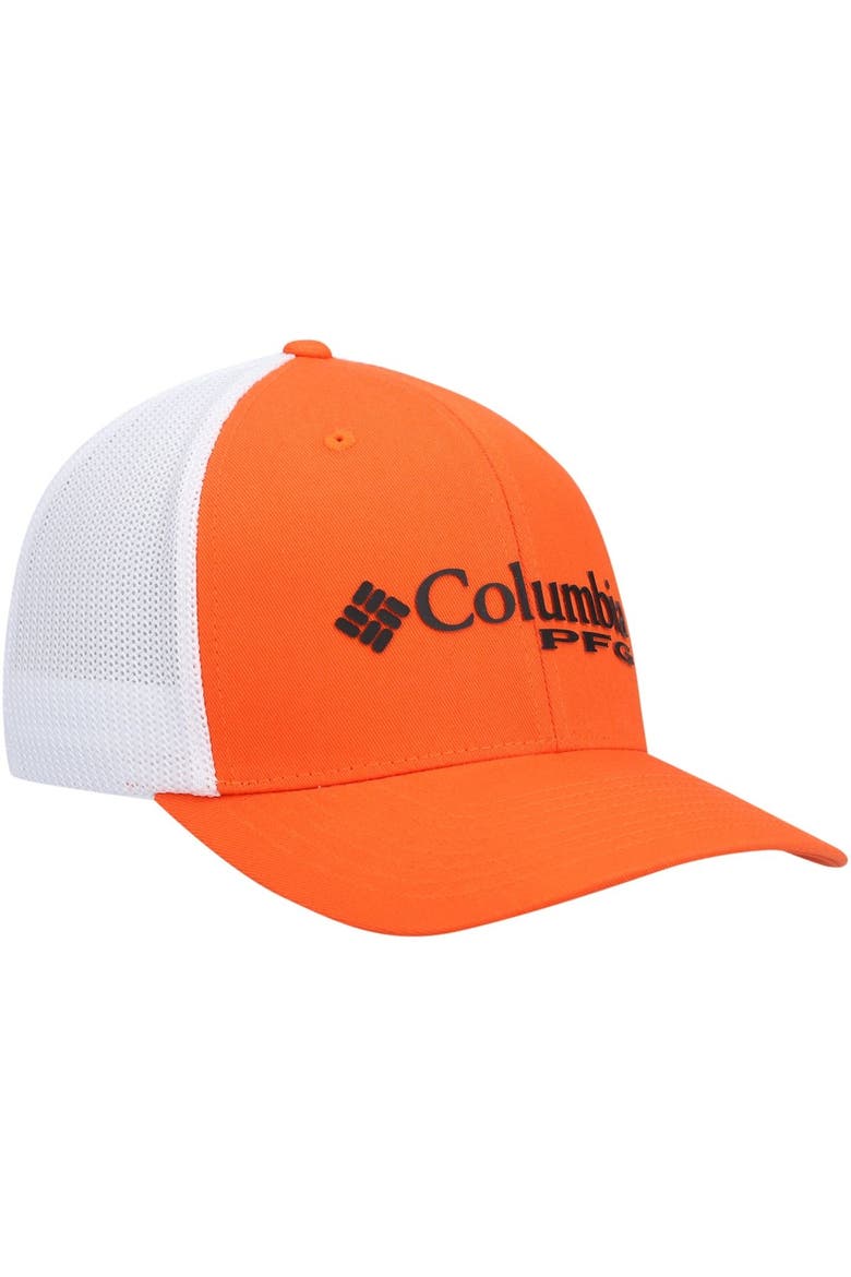 Men's Columbia Orange Oregon State Beavers PFG Snapback Adjustable Hat, Alternate, color, Orange