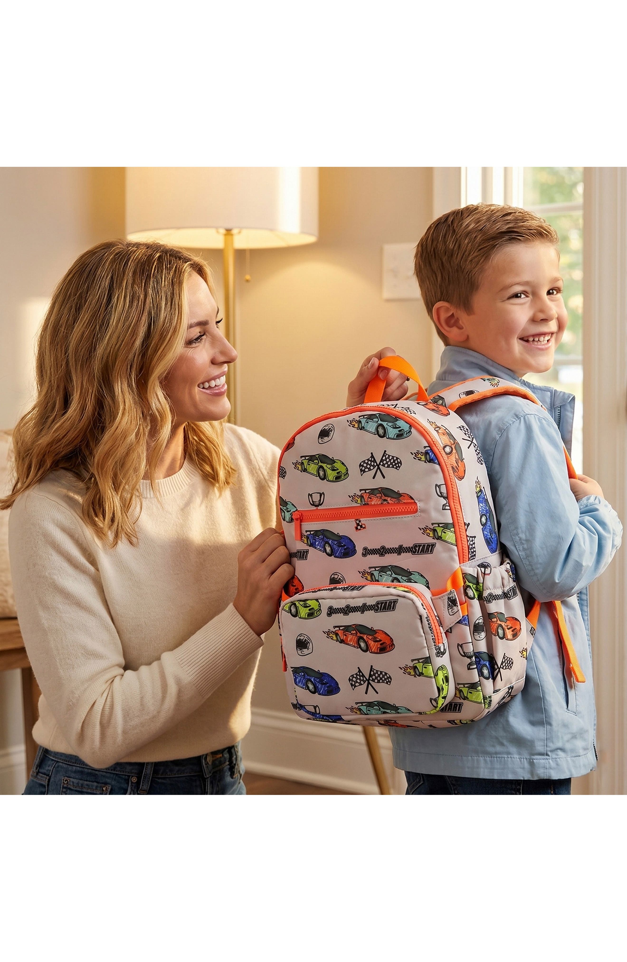 MYTAGALONGS Kids' Mini Backpack with Belt Bag, Alternate, color, Grey