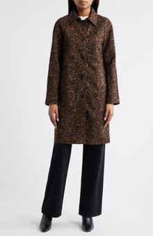 BCBGMAXAZRIA Paneled Faux Suede Coat