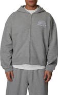 Good For Nothing Boxy-Fit Zipped Icarus Hoodie