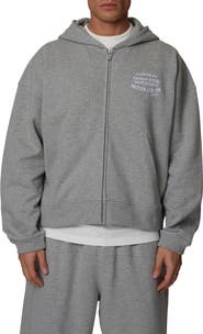 Good For Nothing Boxy-Fit Zipped Icarus Hoodie