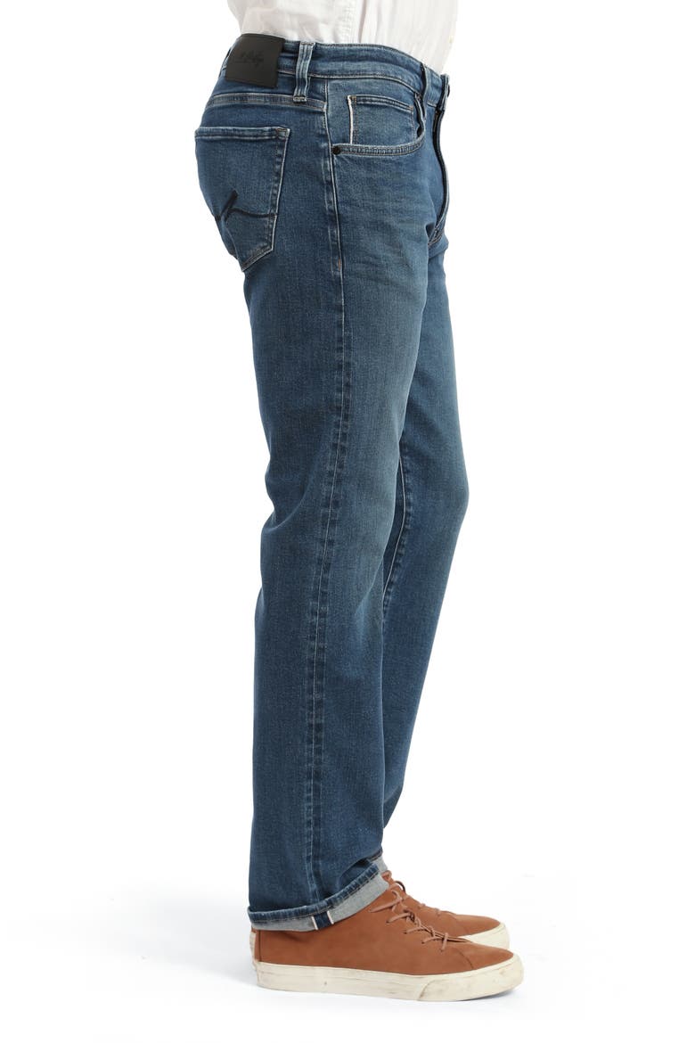 Cool Tapered Slim Fit Jeans, Alternate, color, SHADED BLUE SELVEDGE