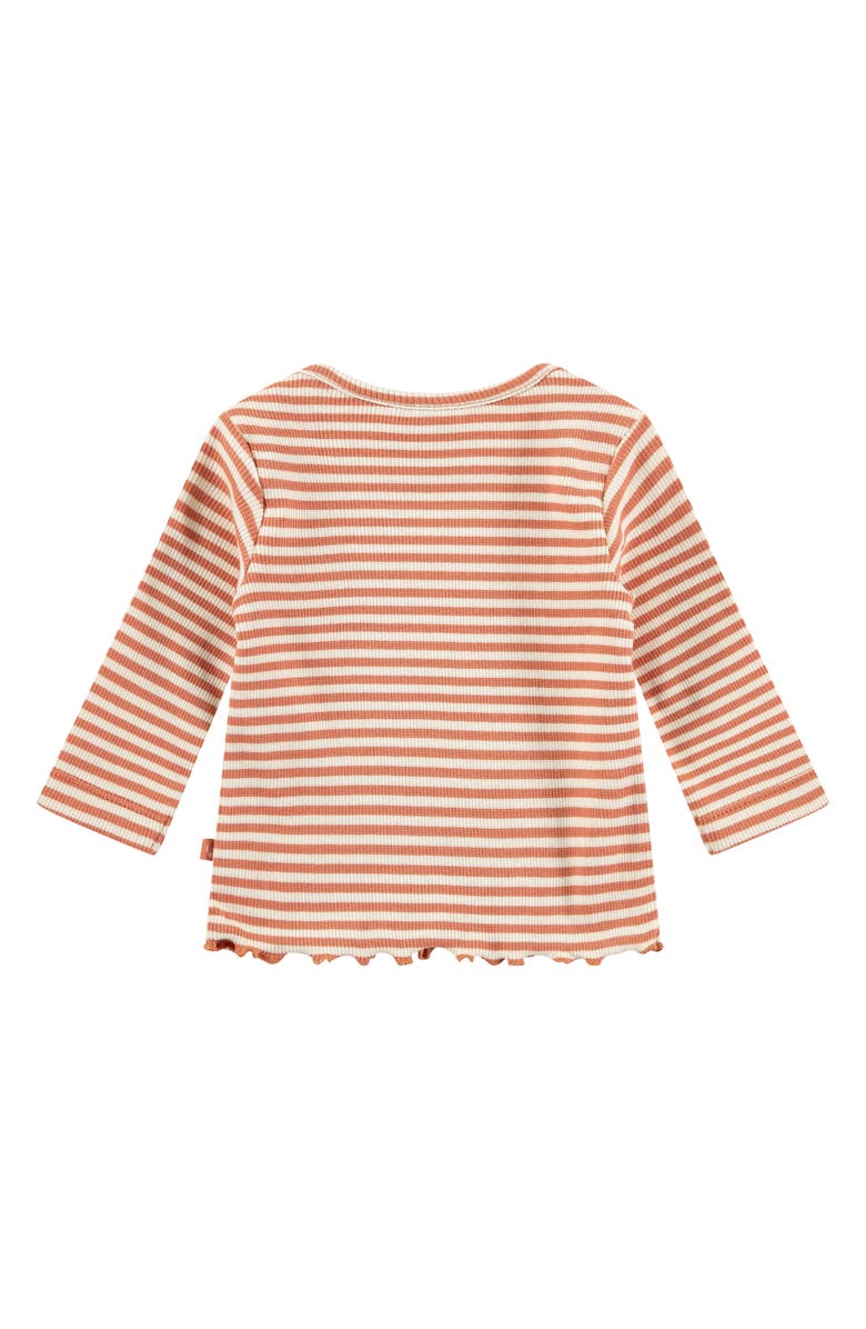 BABYFACE Stripe Long Sleeve Cotton Rib T-Shirt, Alternate, color, 
