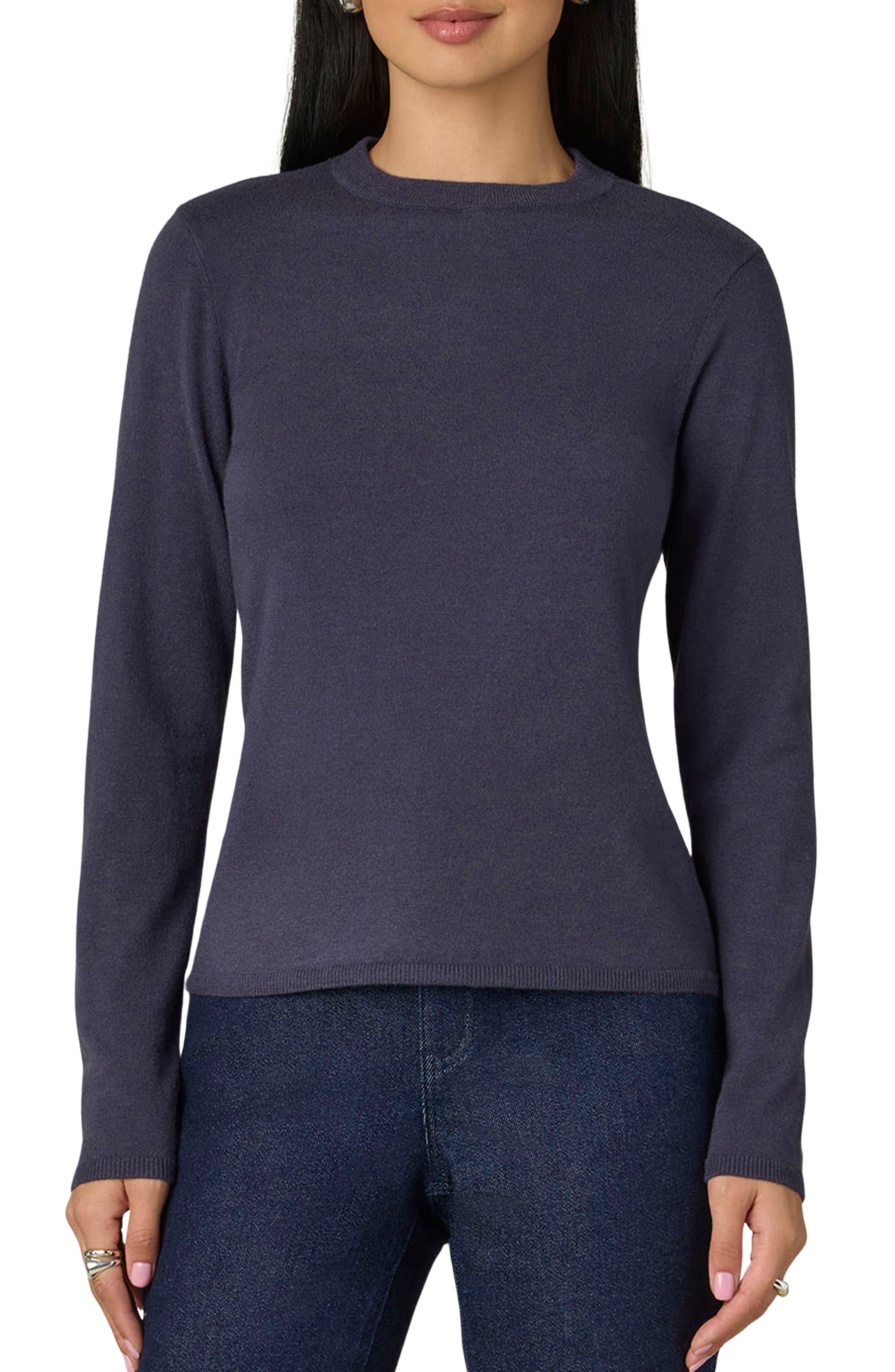 Wit & Wisdom Cashmere Blend Round Neck Sweater (Women) | Nordstrom