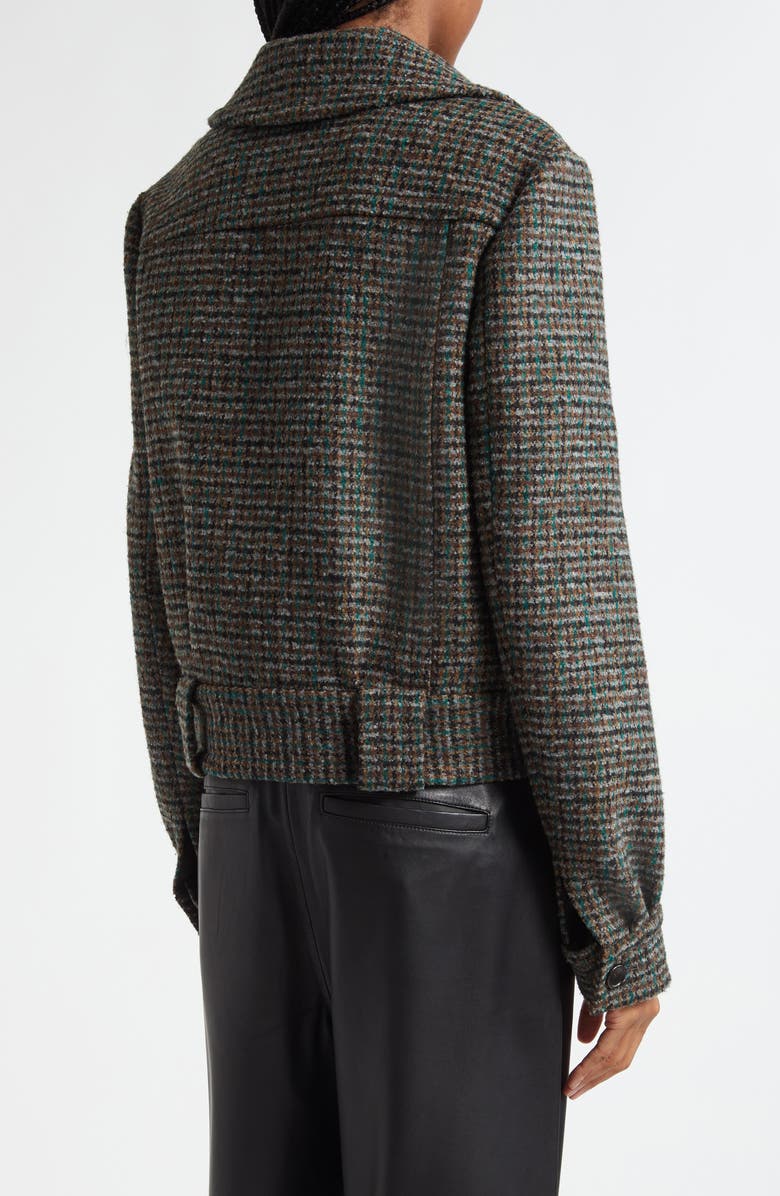 A.L.C. Chase Jacket, Alternate, color, Cognac/ Forest