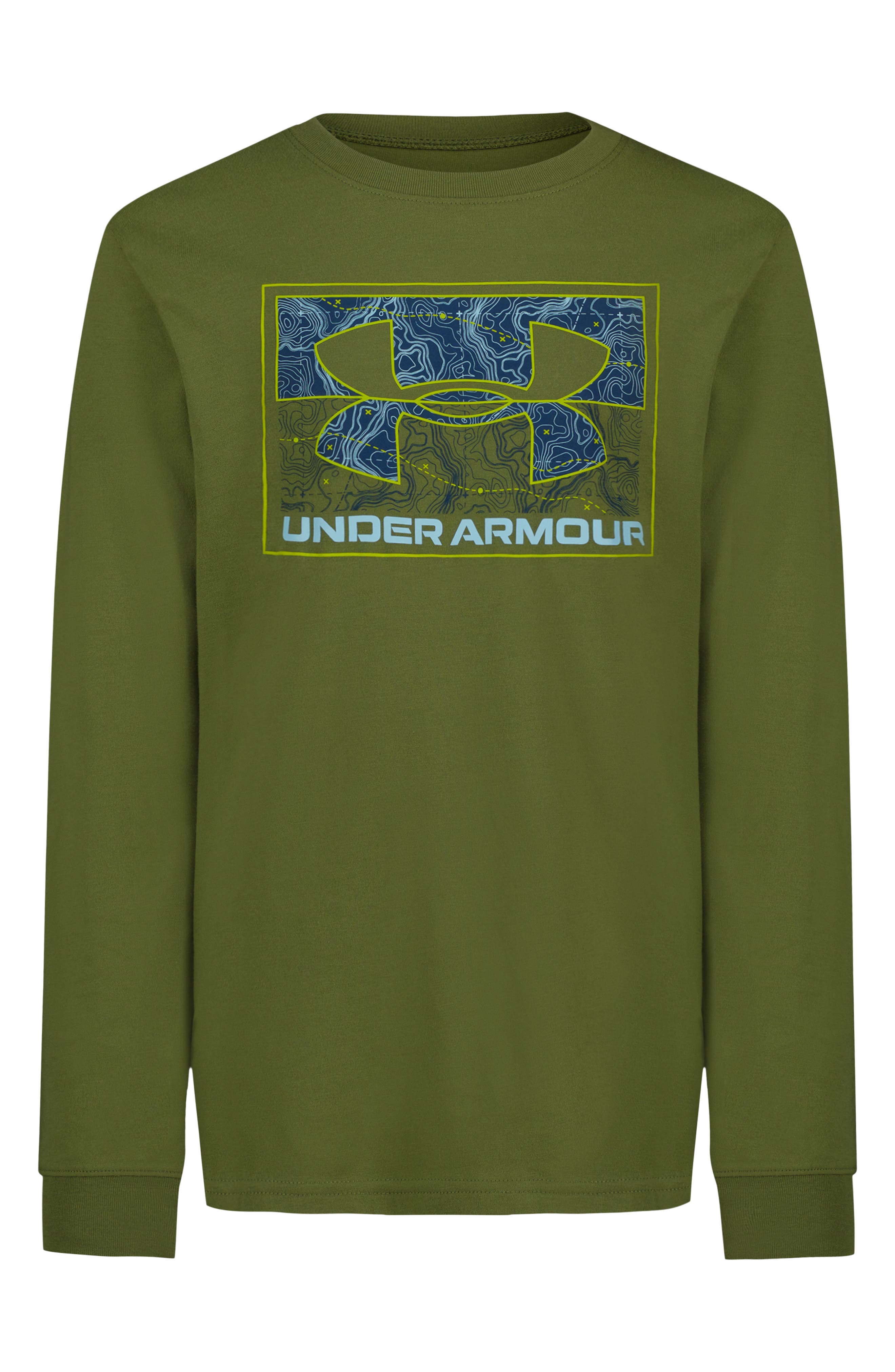 Kids' Topo Core Graphic Long Sleeve T-Shirt