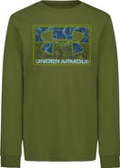 Under Armour Kids' Topo Core Graphic Long Sleeve T-Shirt