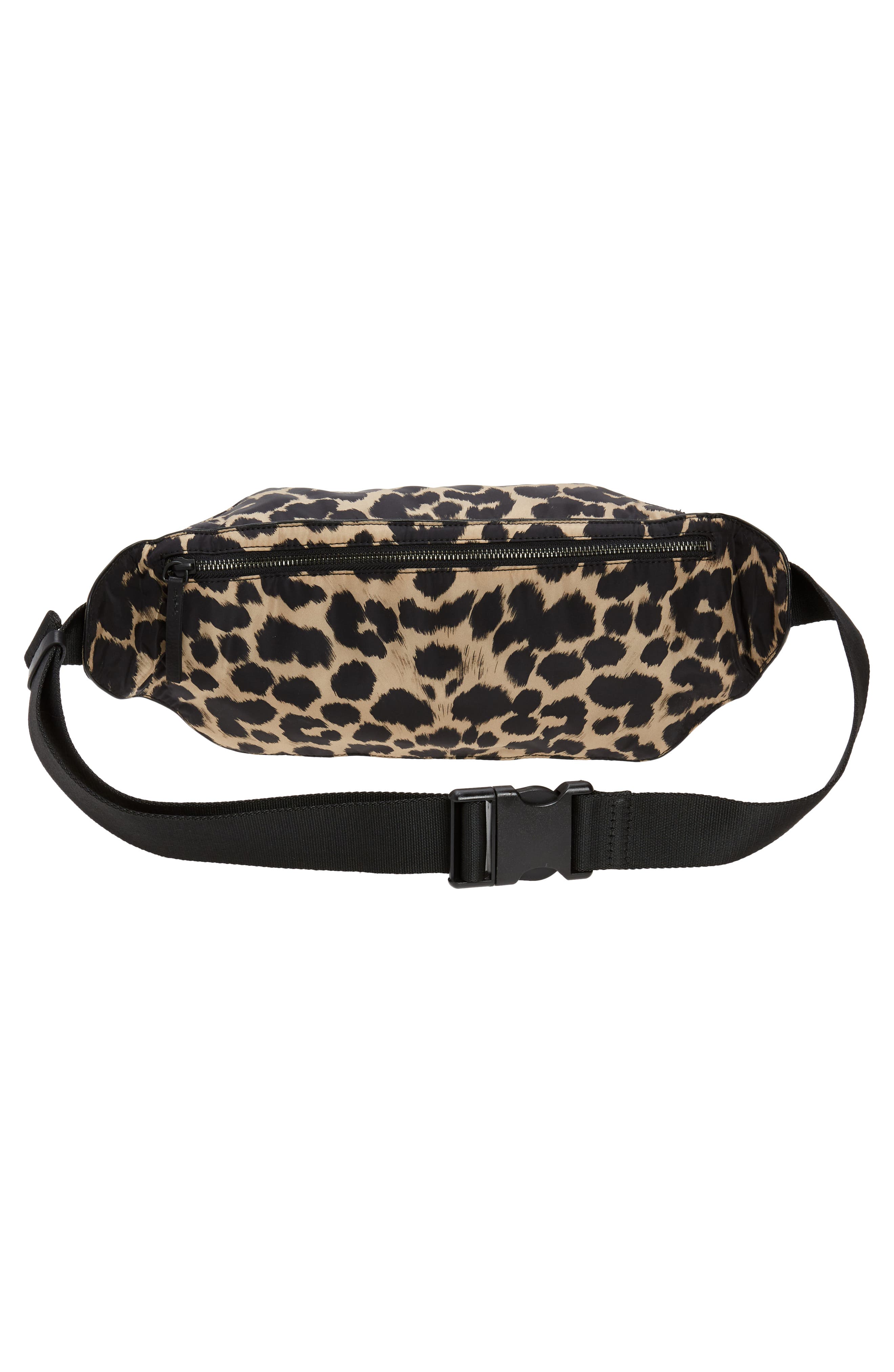 Dries Van Noten Leopard Print Belt Bag, Alternate, color, 