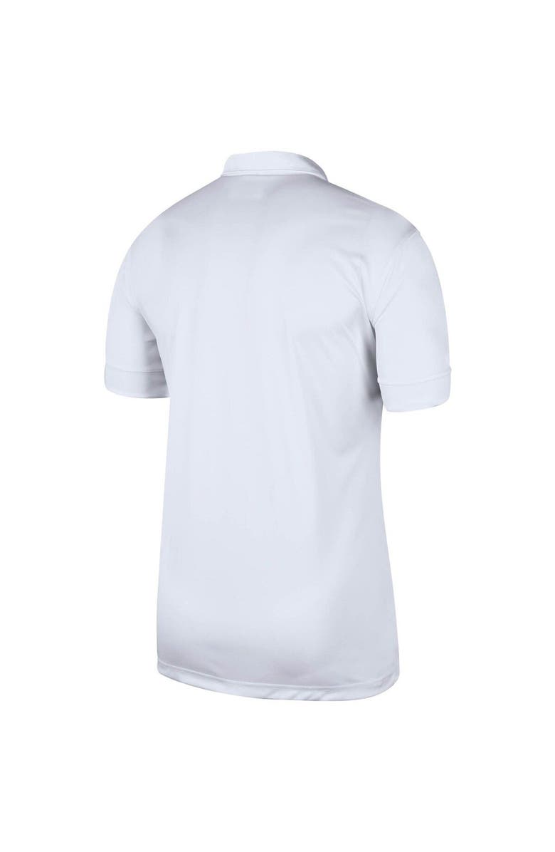 Nike Men's Nike White/Black Alabama Crimson Tide Striped Polo, Alternate, color, 