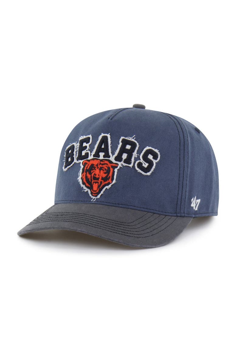 Men's '47 Navy Chicago Bears  Calderwood Well Worn Hitch Adjustable Hat, Alternate, color, Navy