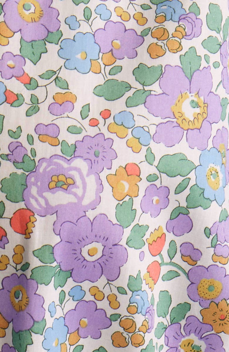 Liberty London Classic Tana Floral Cotton Robe, Alternate, color, 