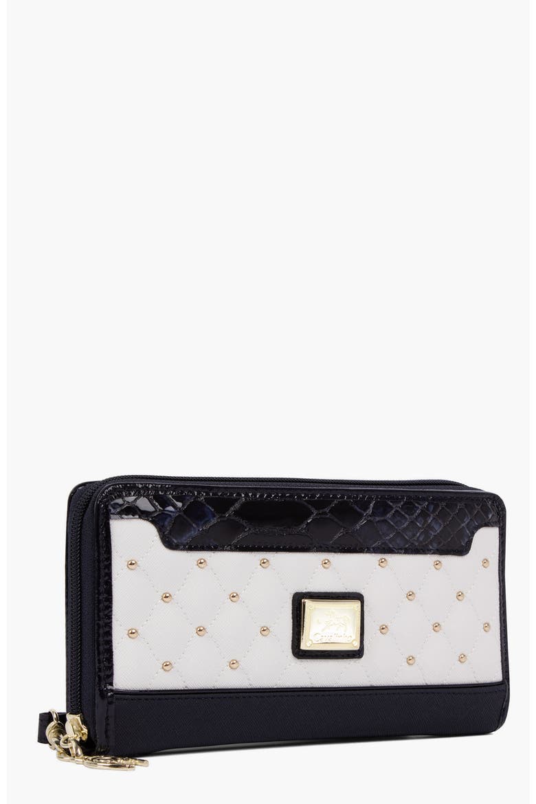 Craft Wristlet Wallet 213, Alternate, color, Navy / White