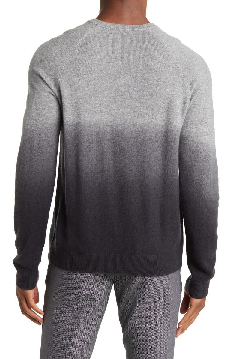 Amicale Dip Dye Cashmere Sweater, Alternate, color, 020Gry