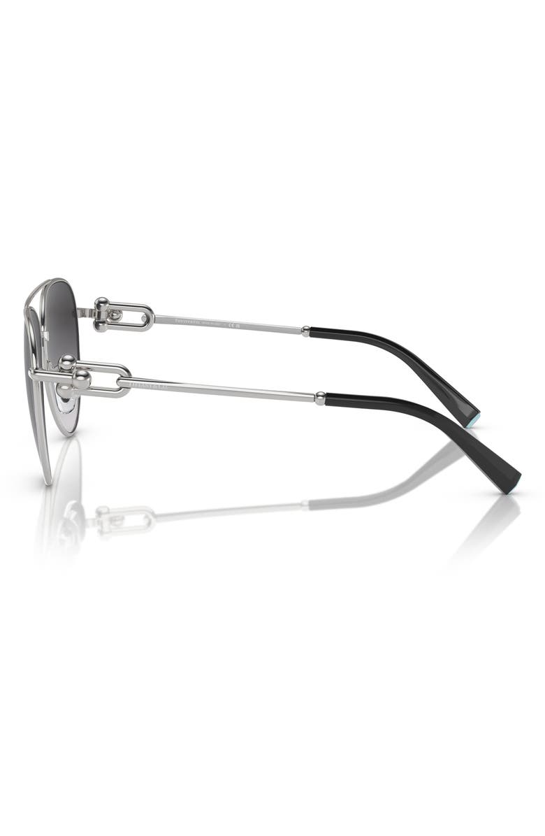 Tiffany & Co. 59mm Gradient Pilot Sunglasses, Alternate, color,
