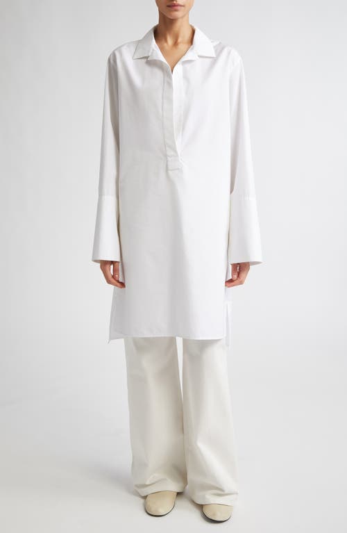FFORME FFORME RIVER LONG COTTON TUNIC SHIRT