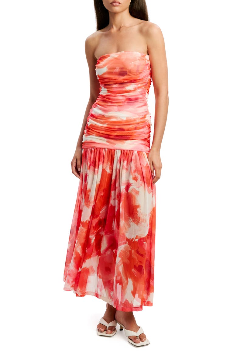 bardot briann drop-waist maxi dress MeganMedrano on LTK