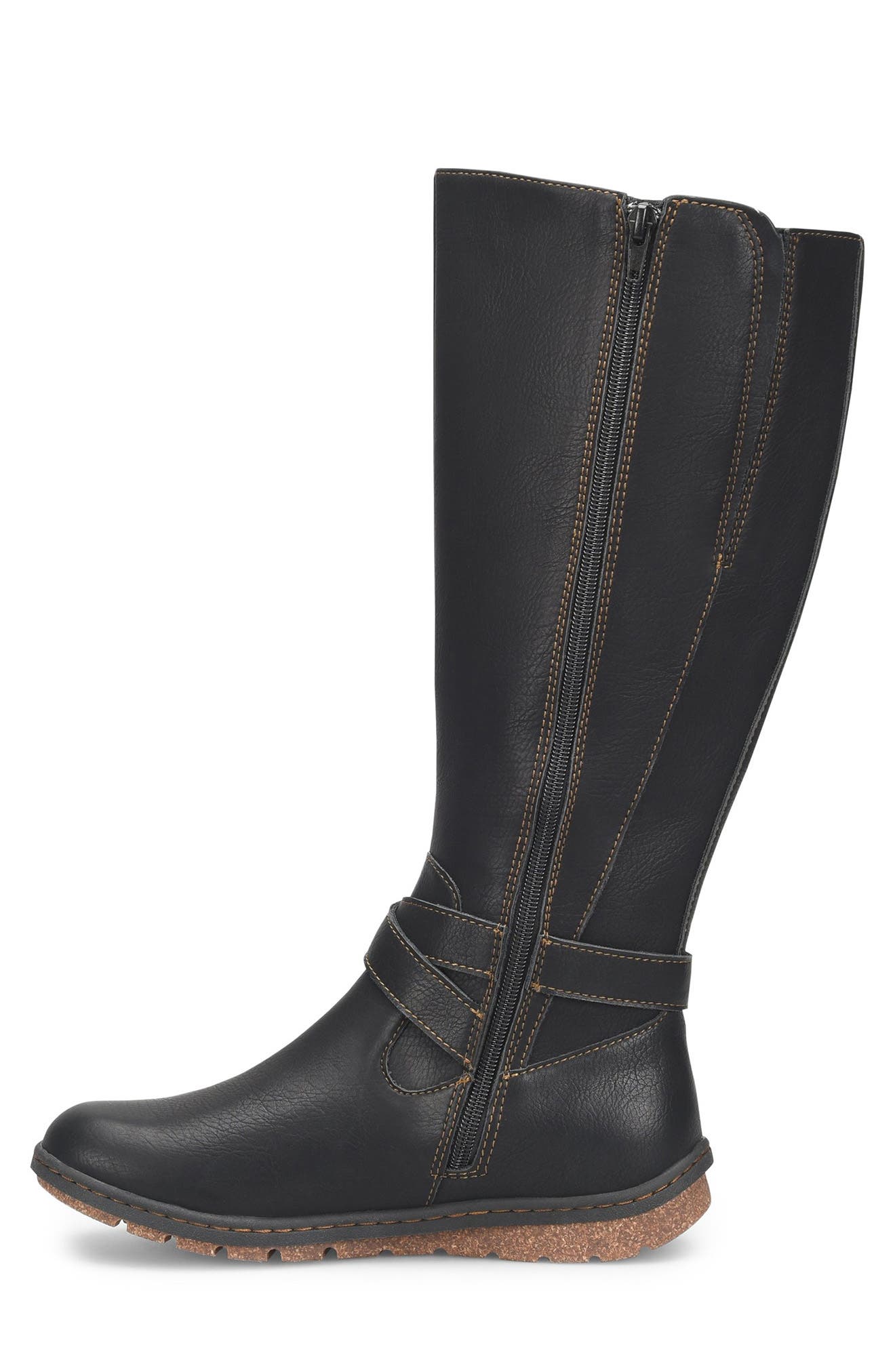B O C BY BØRN Addyson Buckle Boot, Alternate, color, Black