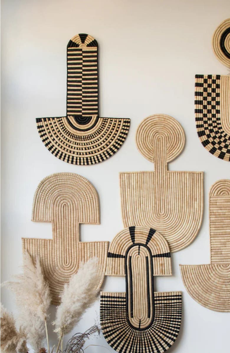 Mbare Pattern Abstract Wall Mask, Alternate, color, Pattern 1