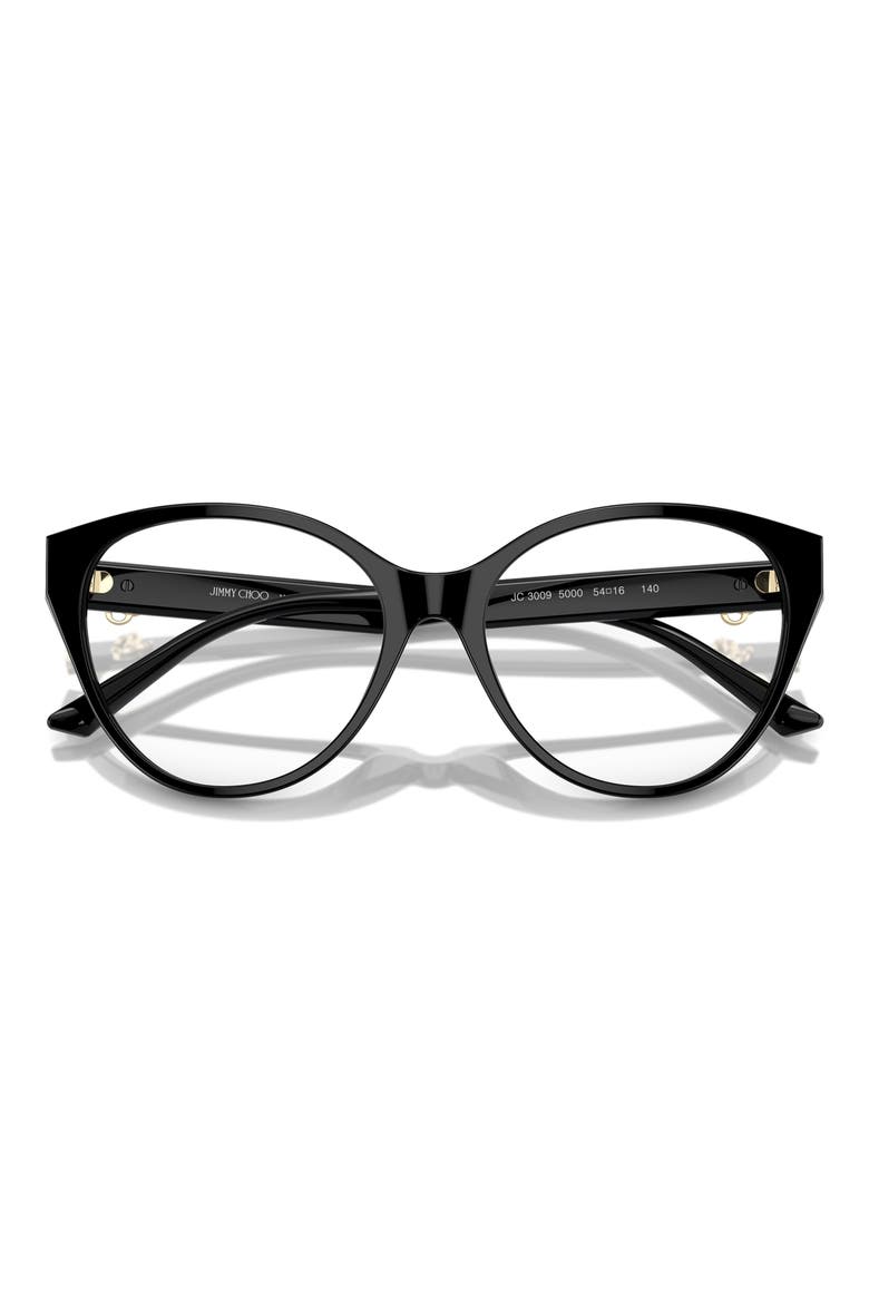 54mm Phantos Optical Glasses, Alternate, color, BLACK / DEMO LENS