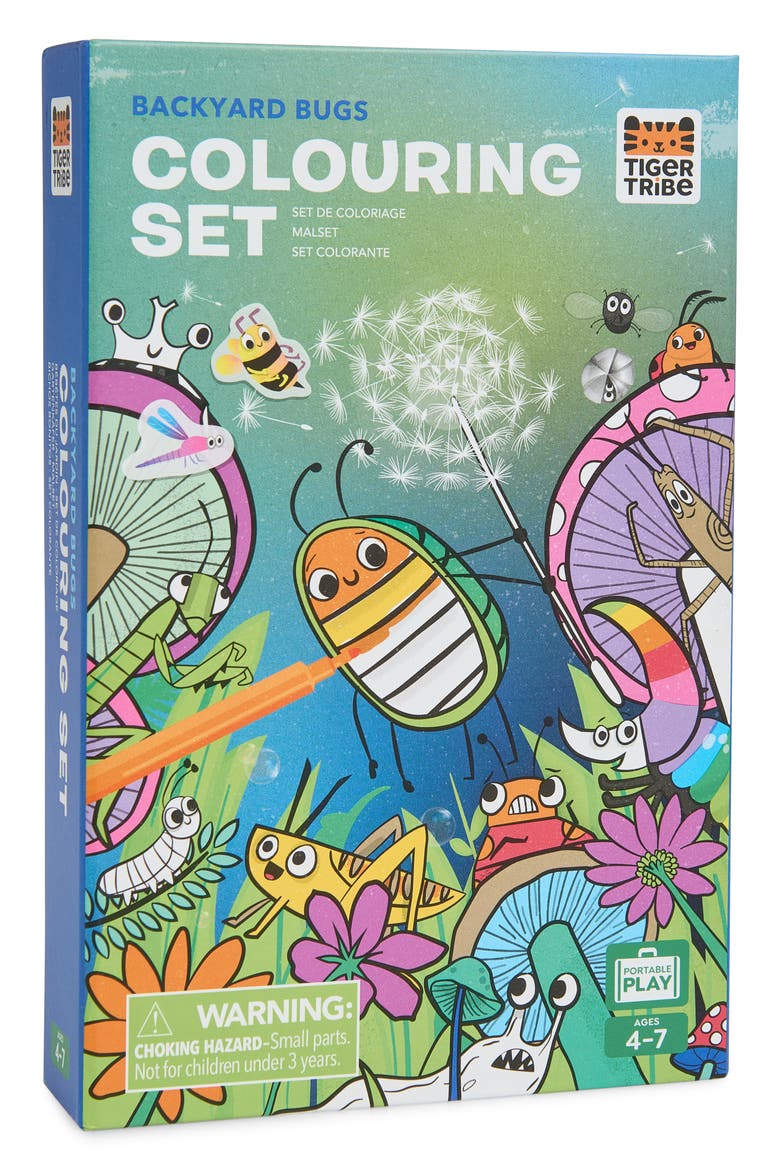 Backyard Bugs Coloring Activity Set, Main, color, MULTI