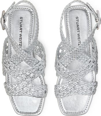 サンダル・ミュール STUART WEITZMAN Women Sandals SJ986 GRAY Amazon.com | Stuart Weitzman Women's Tully 100 Sandal Pump