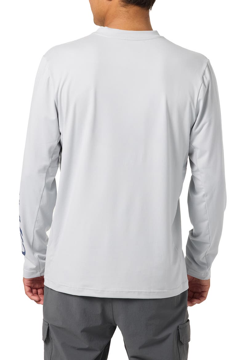 Logo UPF Long Sleeve Performance Graphic T-Shirt, Alternate, color, HIGH RISE