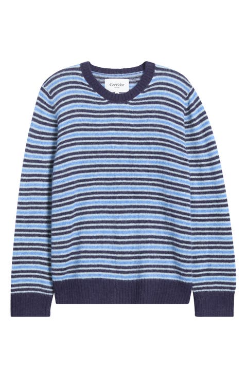 Reggie Stripe Crewneck Sweater
