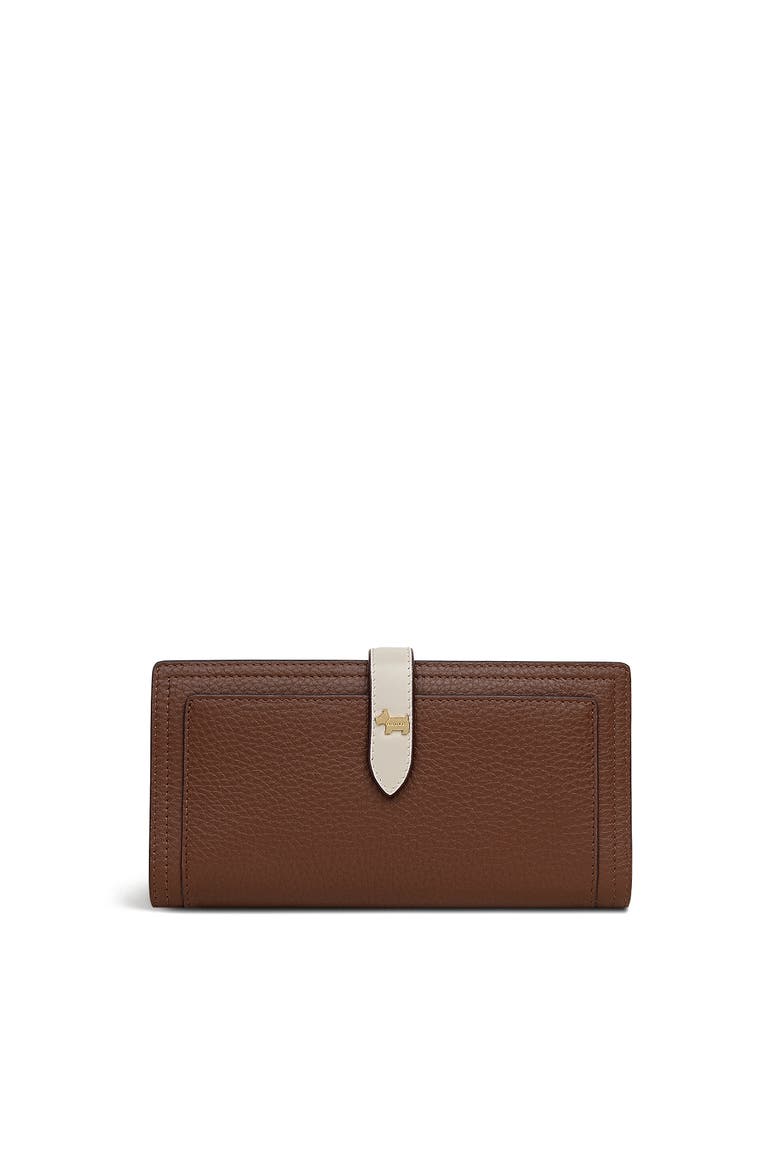 Willis Street - Colourblock Large Bifold Wallet, Main, color, Chocolate