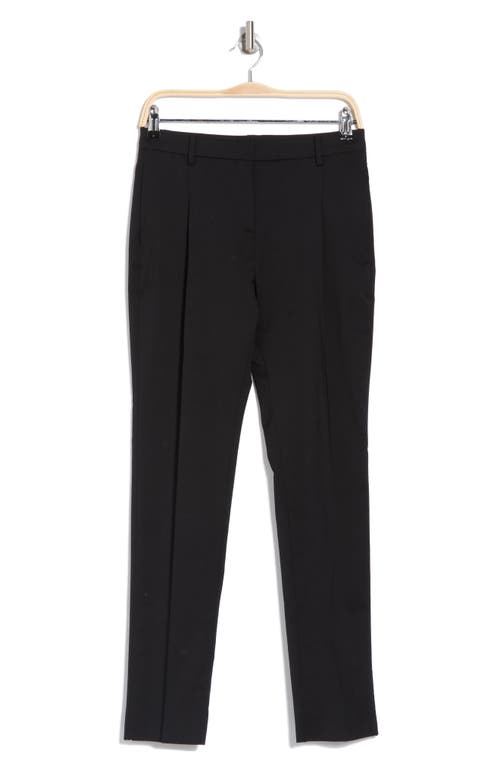 Valentino Stretch Wool Pants In Nero