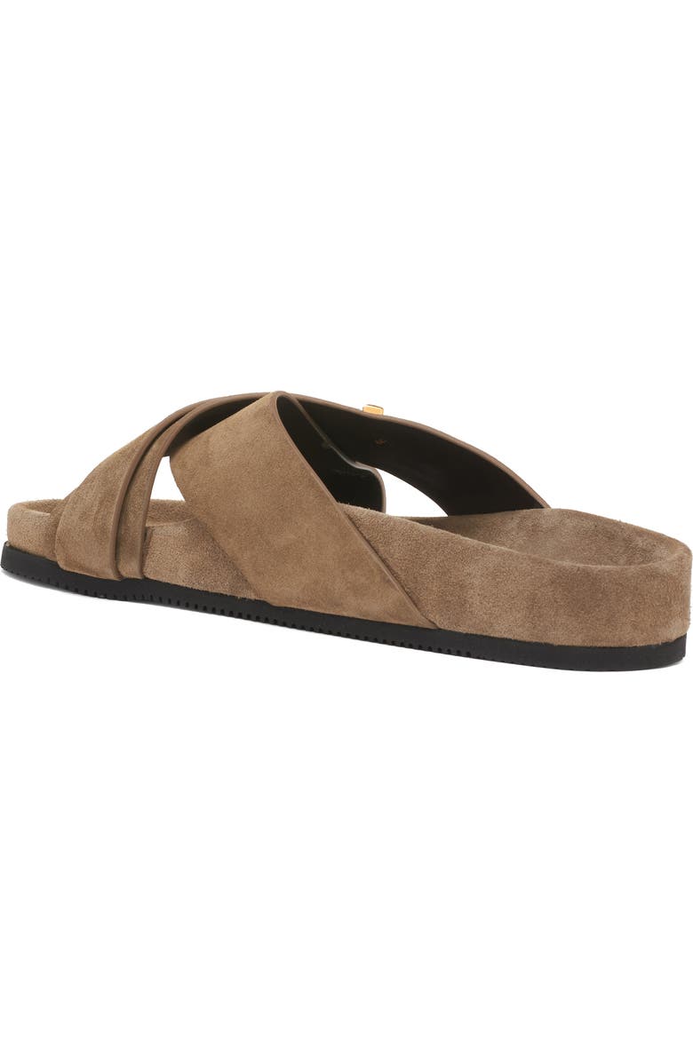 TOM FORD Wicklow T Suede Sandal, Alternate, color, 1G013 Taupe