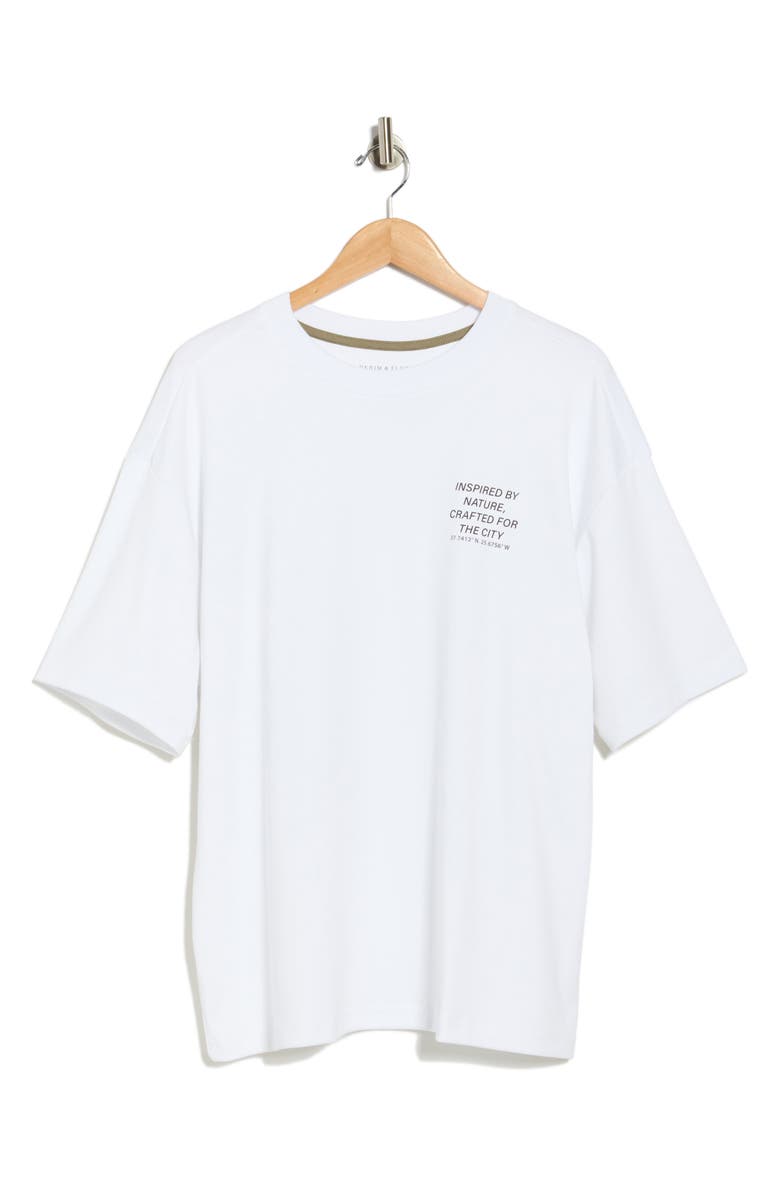 DENIM AND FLOWER Azores Islands Graphic T-Shirt, Alternate, color, Off White