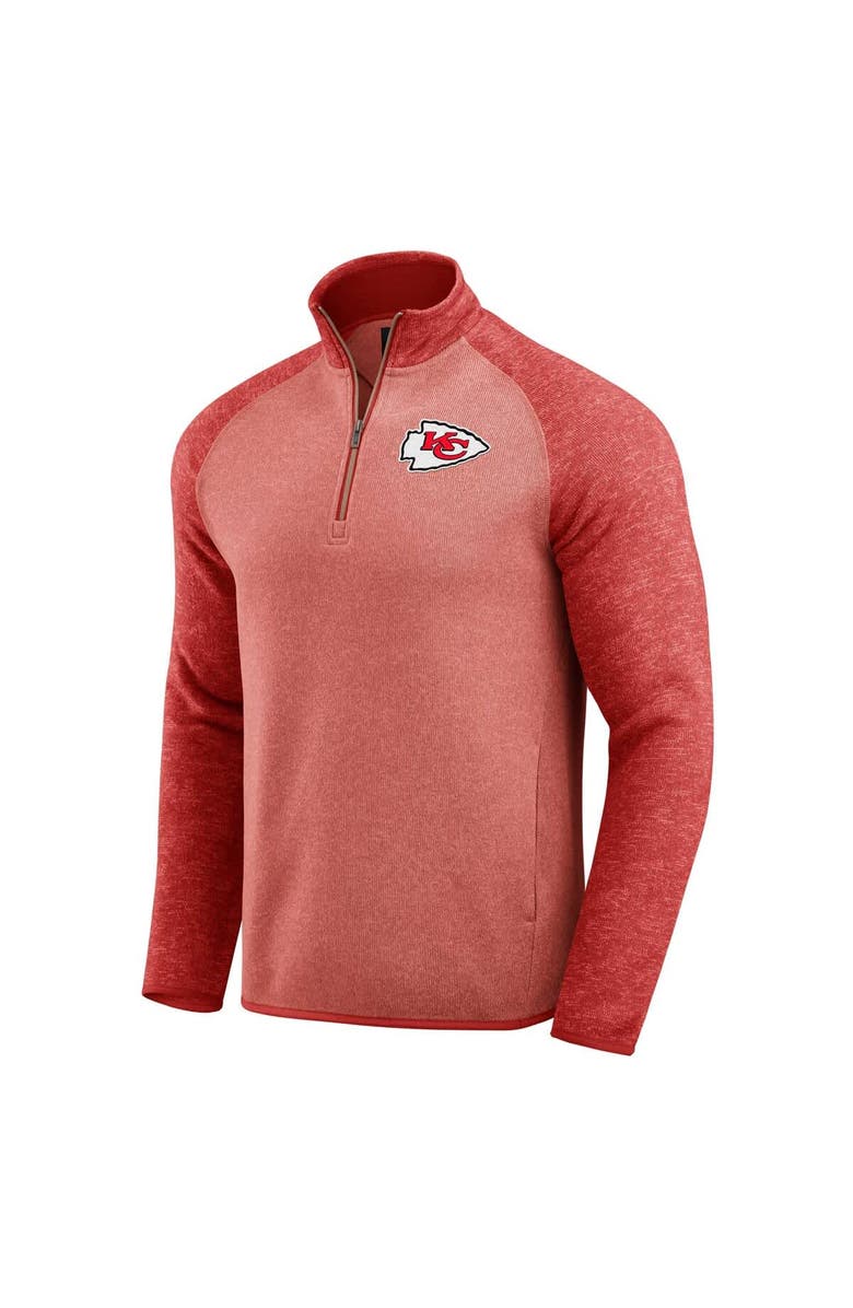 Darius Rucker Collection by Fanatics Men's Darius Rucker Collection by Fanatics Red Kansas City Chiefs Tonal Quarter-Zip Jacket, Alternate, color, Red