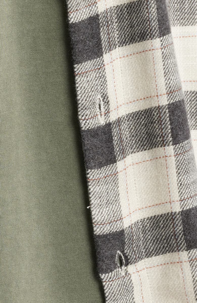 Elwood Riker Plaid Short Sleeve Button-Up Shirt, Alternate, color, Rikers Plaid