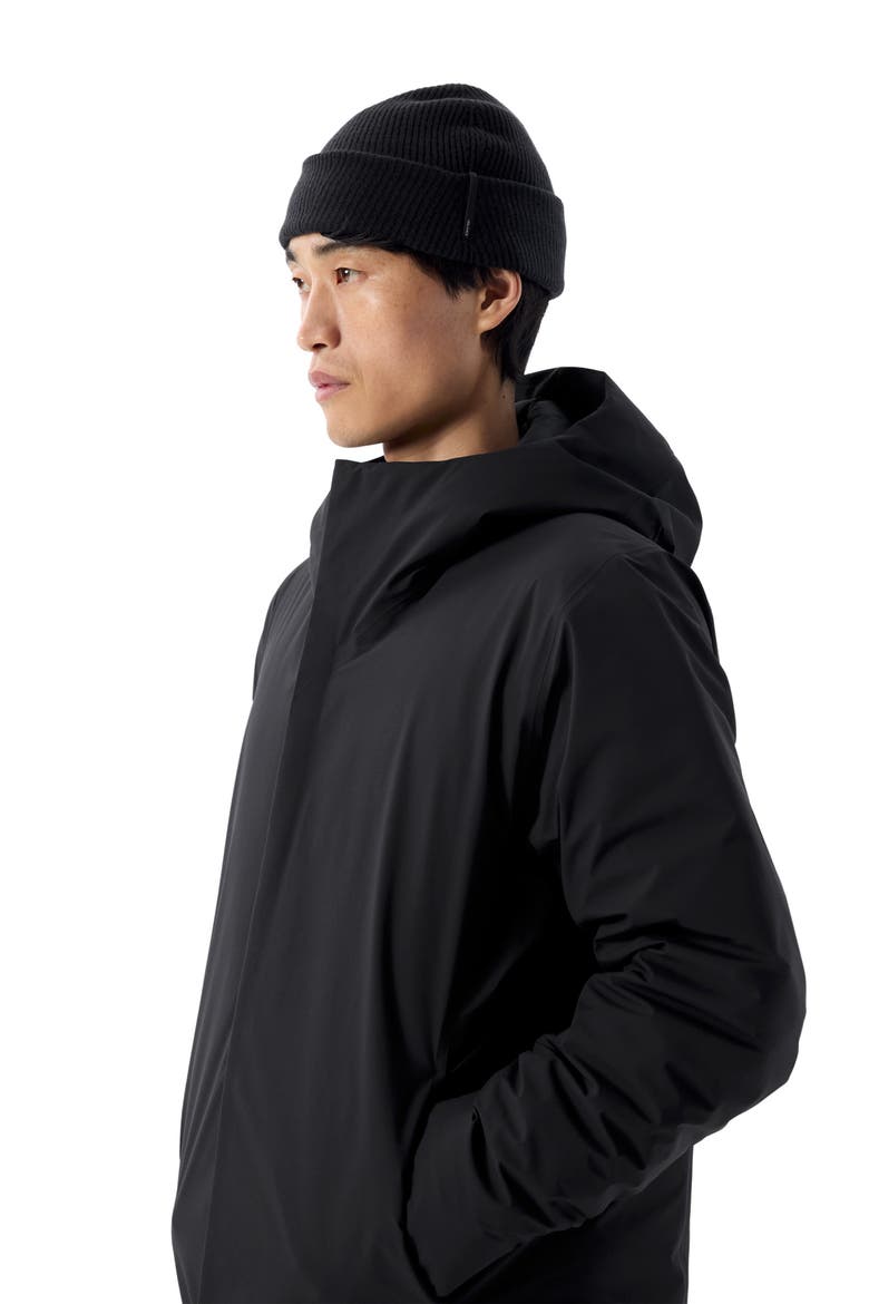 Conic Wool Toque, Alternate, color, BLACK