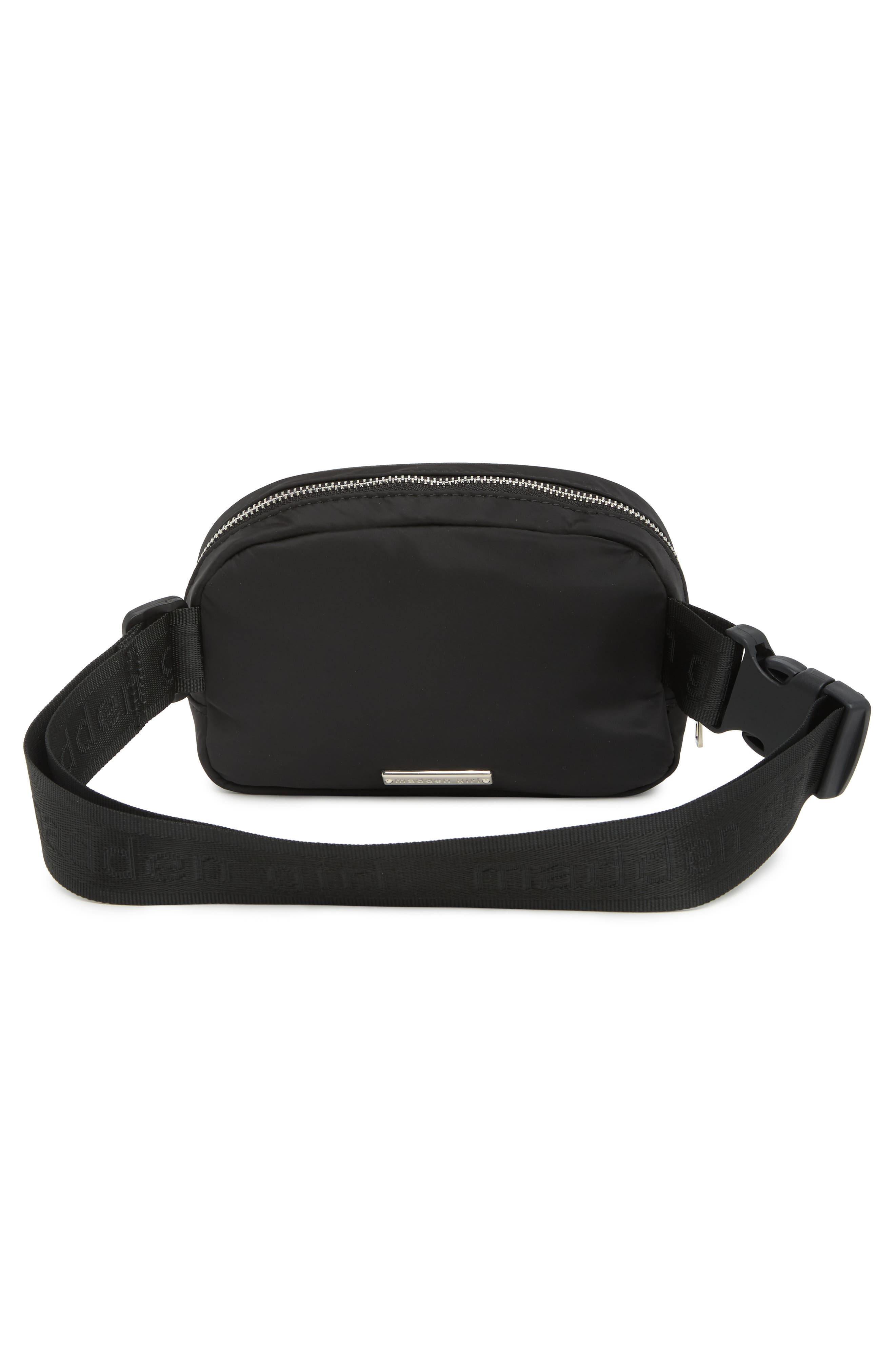 Madden Girl Belt Bag, Alternate, color, Black