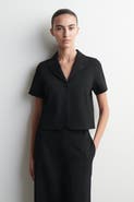 COS Twill-jersey Short-sleeved Blazer